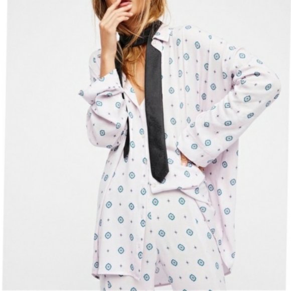 Free People Other - Intimately Free People Shirt Up Sleep Top Purple S